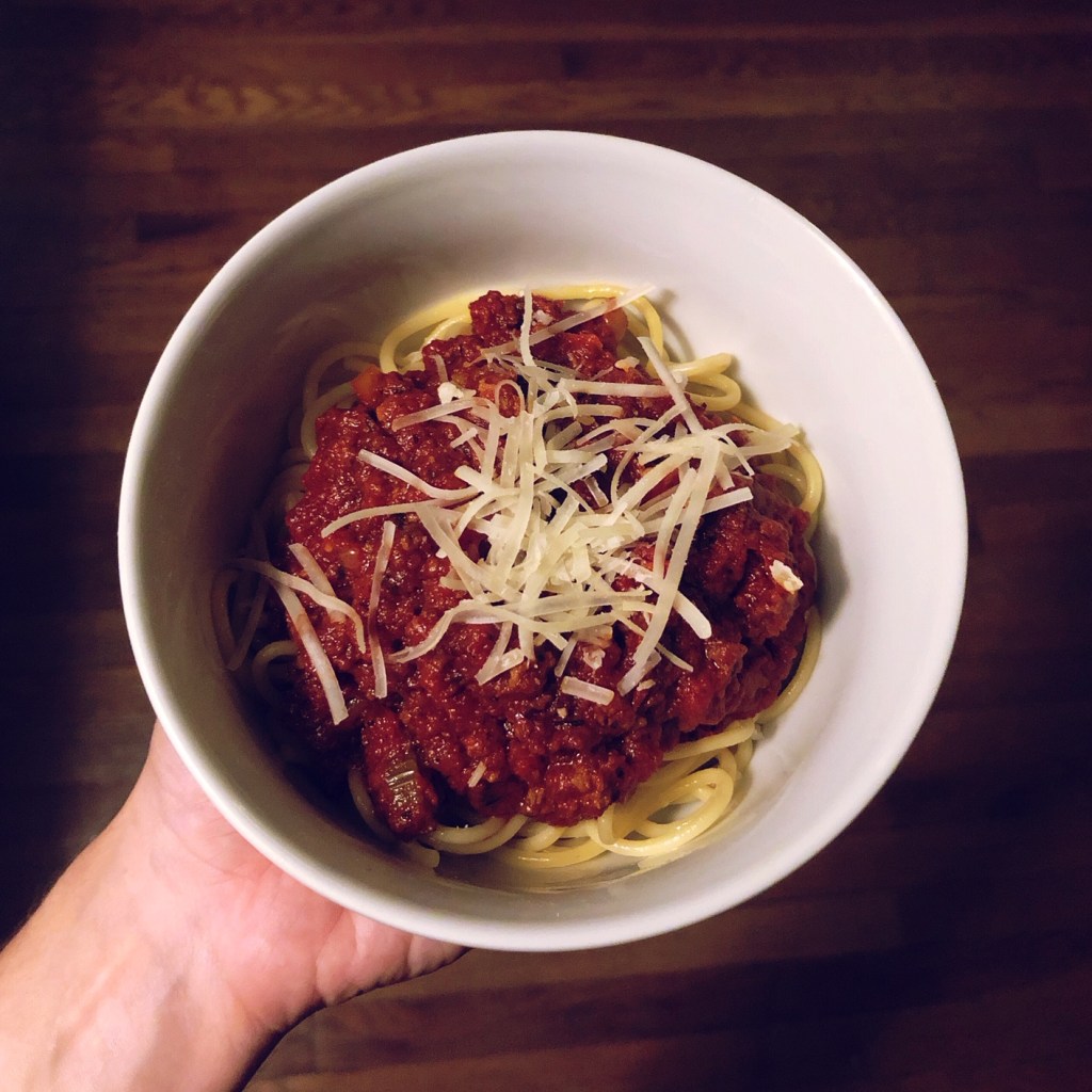 Homemade Spaghetti and Meat&nbsp;Sauce